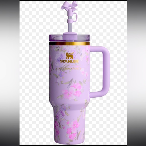 Loveshackfancy 40oz Tumbler Happy Thoughts - Picture 1 of 7